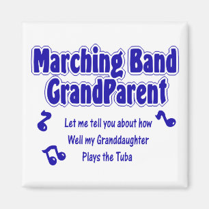 Marching Band Grandparent/ Tuba Magnet