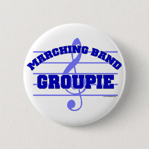 Marching Band Groupie 6 Cm Round Badge