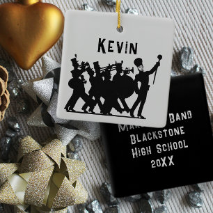 Marching Band Member Christmas Ornament