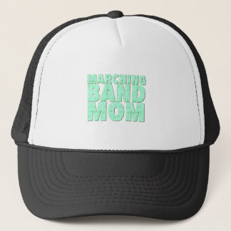 Marching Band Mom - Music Notes Trucker Hat
