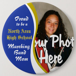 Marching Band Mum 6 Cm Round Badge