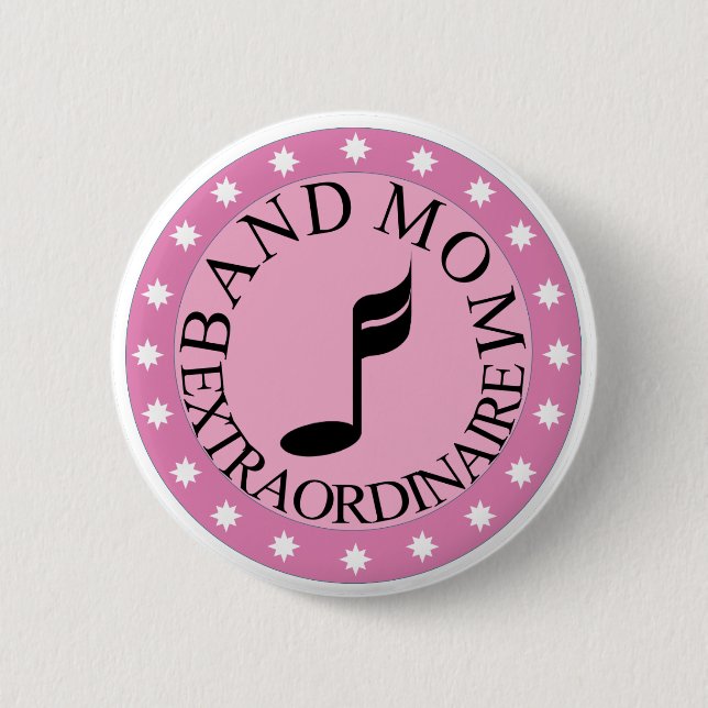 Marching Band Mum Button (Front)
