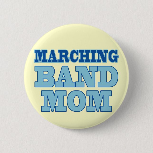Marching Band Mum Button (Front)