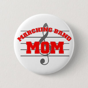Marching Band Mum button