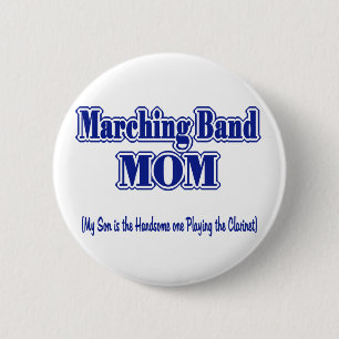 Marching Band Mum/ Clarinet 6 Cm Round Badge