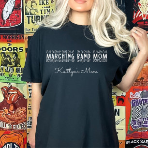 Marching Band Mum Customisable T-Shirt