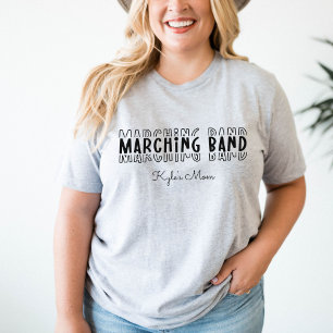 Marching Band Mum Customisable T-Shirt