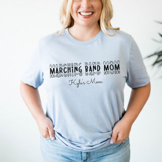 Marching Band Mum Customisable T-Shirt