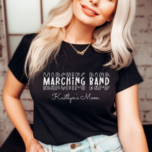 Marching Band Mum Customisable T-Shirt
