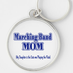 Marching Band Mum/ Flute Key Ring