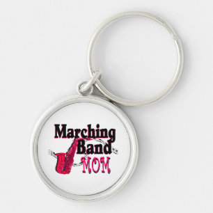 Marching Band Mum/ Saxophone Key Ring