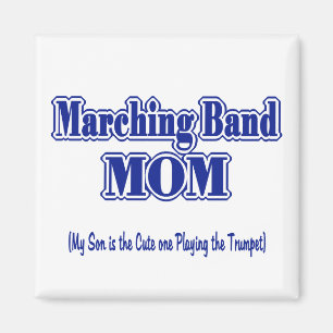 Marching Band Mum/ Trumpet Magnet