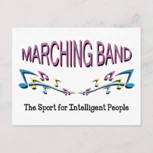 Marching Band Postcard