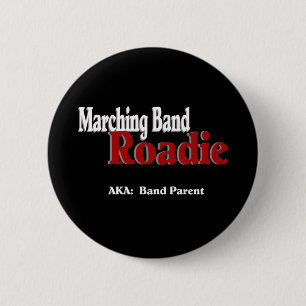 Marching Band Roadie 6 Cm Round Badge