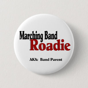 Marching Band Roadie 6 Cm Round Badge