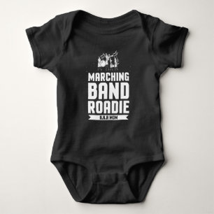 Marching Band Roadie A.K.A. Mum Funny Gift Baby Bodysuit