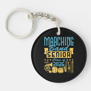 Marching Band Senior Class of 2026 Key Ring