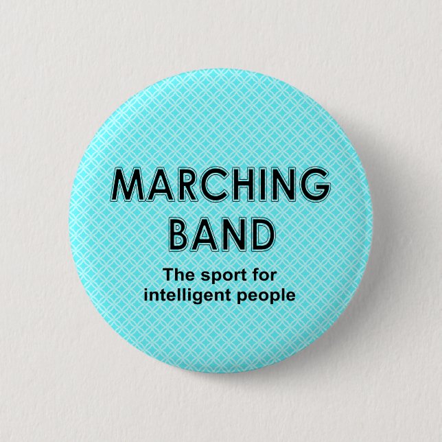 Marching Band Sport 6 Cm Round Badge (Front)