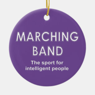 Marching Band Sport Ceramic Tree Decoration