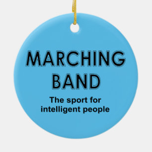 Marching Band Sport Ceramic Tree Decoration