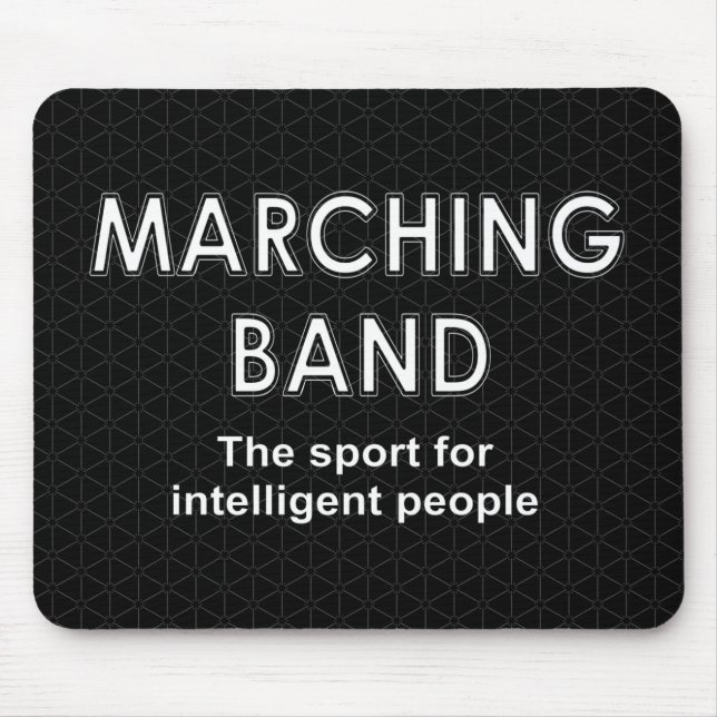 Marching Band Sport Mouse Mat (Front)