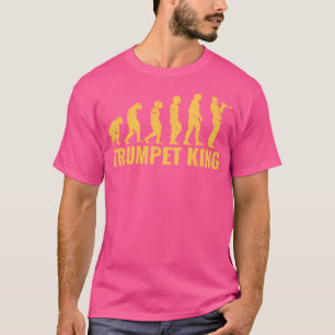 Marching Band Trumpet King T-Shirt