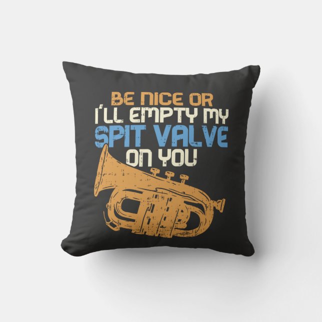 Marching Band Trumpets Cushion (Front)
