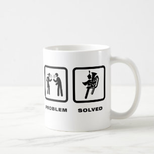 Marching Band - Tuba Player Coffee Mug