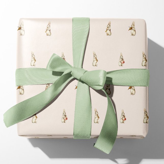 Marching Band Vintage Easter Bunnies Wrapping Paper (Creator Uploaded)