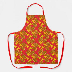 Marching Baritone Crosshatch Apron