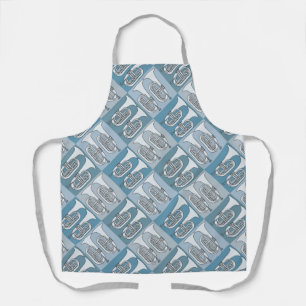 Marching Baritone Crosshatch Apron
