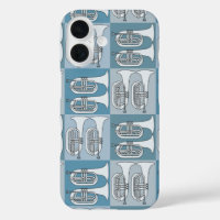 Marching Baritone Crosshatch 
