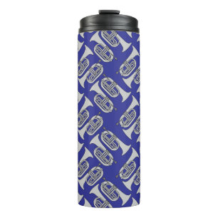 Marching Baritone Crosshatch Thermal Tumbler