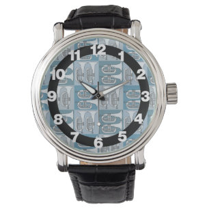Marching Baritone Crosshatch  Watch