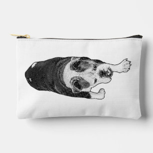 Marching Manga Dog Adds Punch To Beauty Routine Accessory Pouch