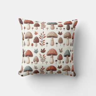 Marching Mushrooms Cushion