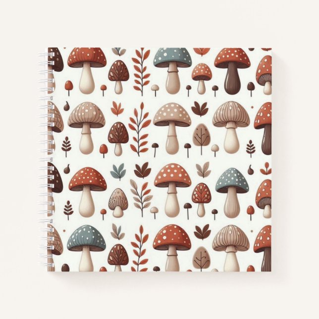 Marching Mushrooms Notebook (Front)