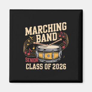 Marching Nd Senior Cl Of 2026 Drumline Magnet