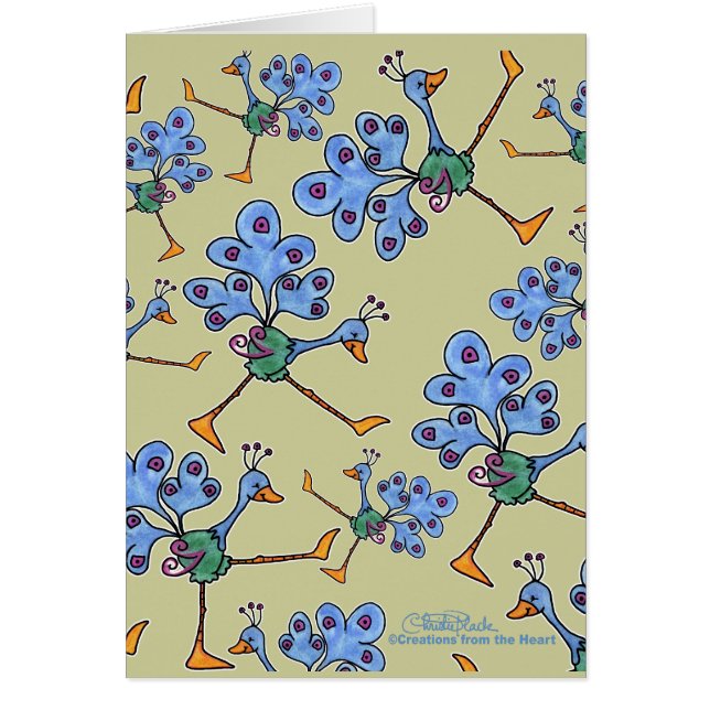 Marching Peacock collage (Front)