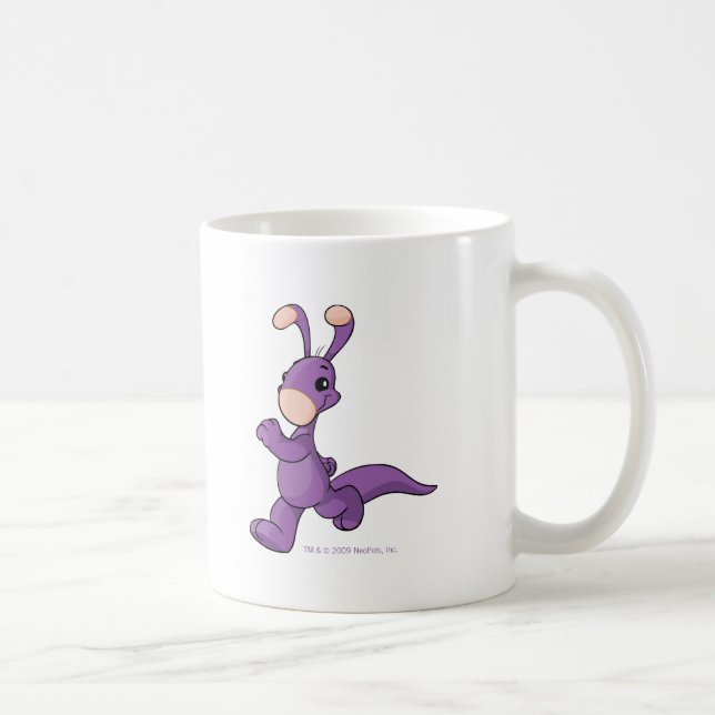 Marching purple Blumaroo Coffee Mug (Right)