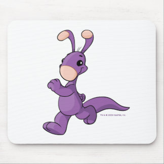 Marching purple Blumaroo Mouse Mat