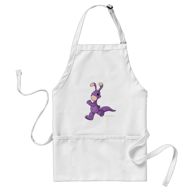 Marching purple Blumaroo Standard Apron (Front)