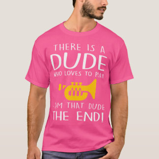 Marching School Band Funny Trumpet T-Shirt