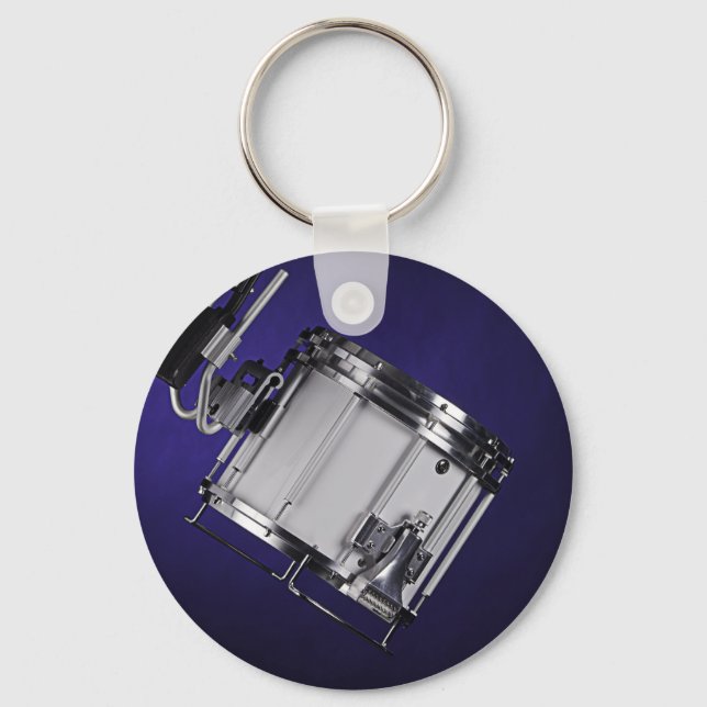 Marching Snare Drum Keychain (Front)