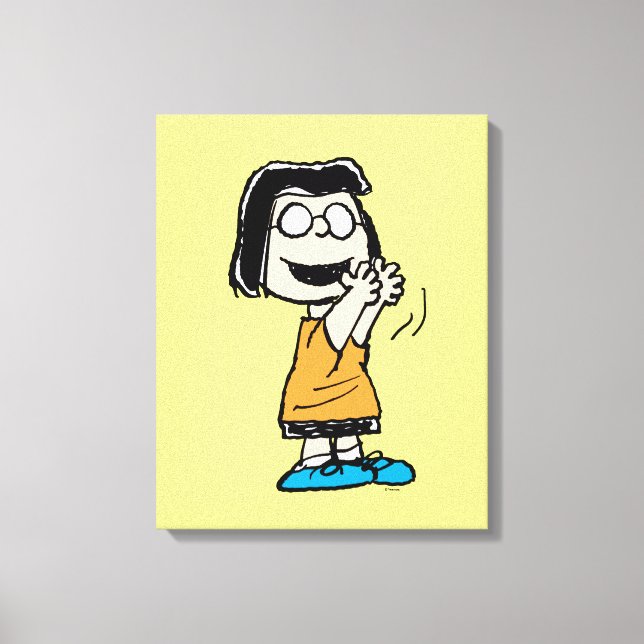 Marcie Clapping Canvas Print (Front)