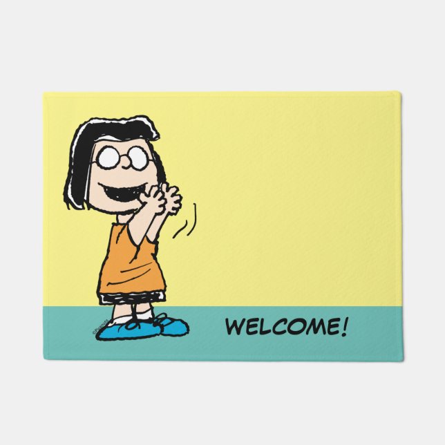Marcie Clapping Doormat (Front)