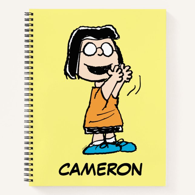 Marcie Clapping Notebook (Front)