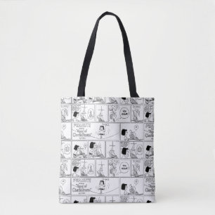 Marcie & Peppermint Patty In The Classroom Tote Bag