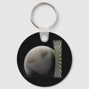 MarCO CubeSat Alien Mars Farewell Key Ring