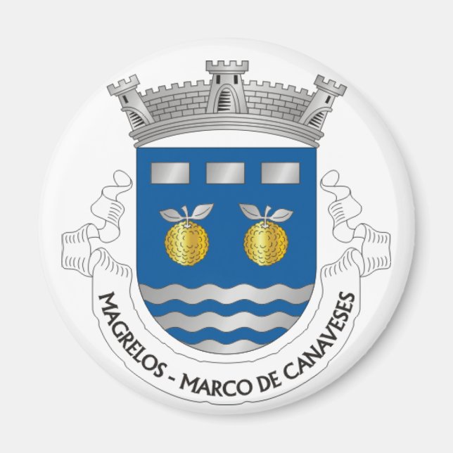 Marco de Canaveses/Magrelos Fridge Magnet (Front)